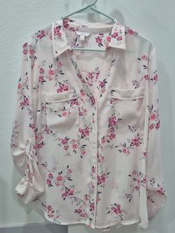 Womens cute blouse size large