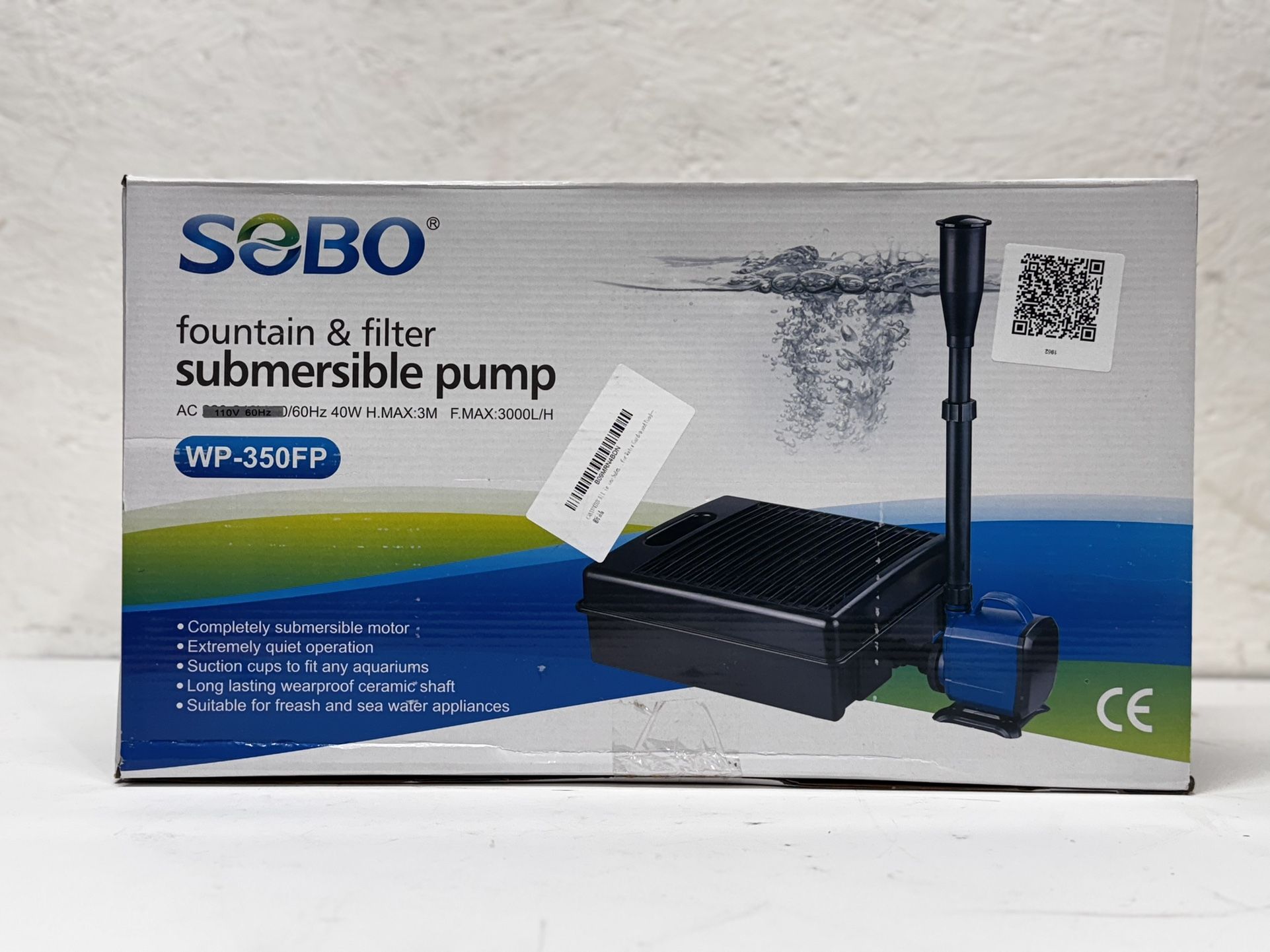 SOBO WP-350FP pompa fontannowa 3000l/h