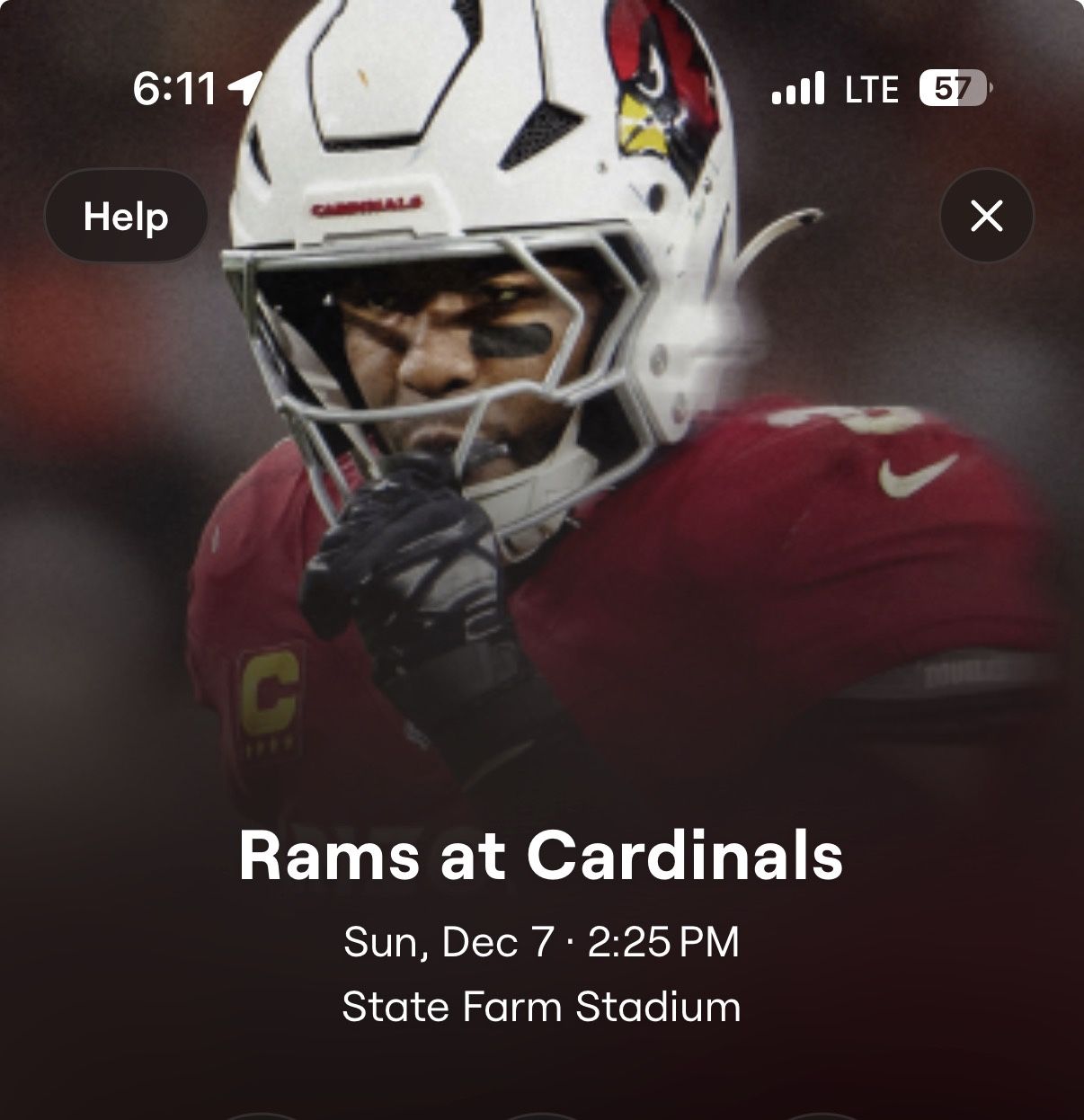 Rams vs Cardinals Tickets