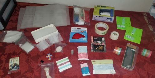 Lot Of Different Crafting Items