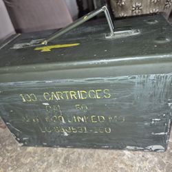 Vintage Military Ammo Can 