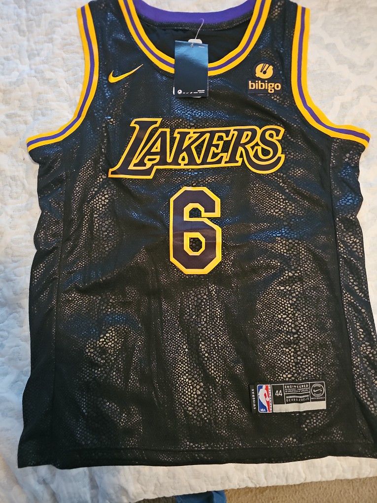 Lakers LeBron #6 Jersey Size 44