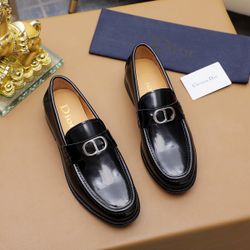 Dior CD Men’s Leather Shoes With Box 2026 New 