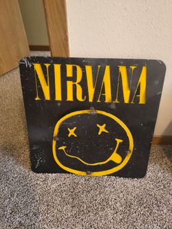 Metal sign