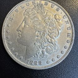 1888 Morgan Silver Dollar 