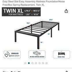 TWIN XL BEDFRAME