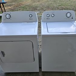 🔥 Amana Washer & Dryer Set – Fully Renewed • OEM Parts • Works Like New 🔥
