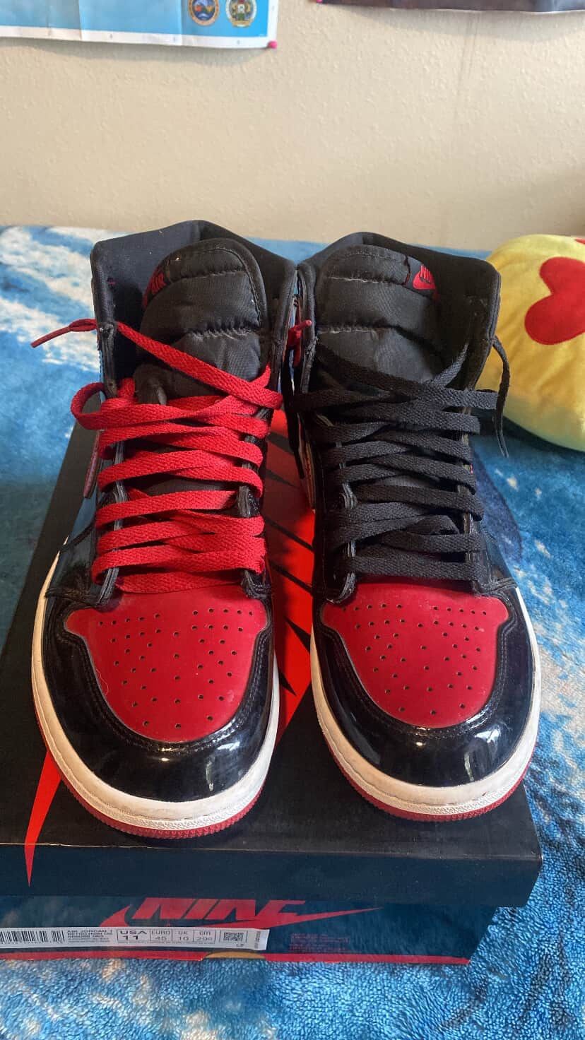 Jordan 1 Patent Size 11 Used Good Condition With Box