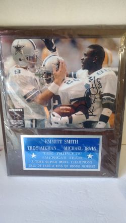 DALLAS COWBOYS MICHAEL IRVIN AUTOGRAPH