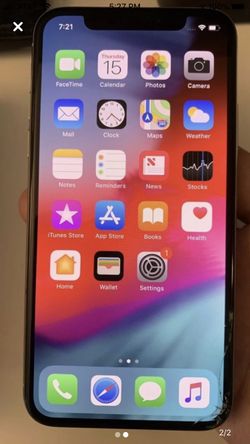 iPhone X 256 gb att unlocked...