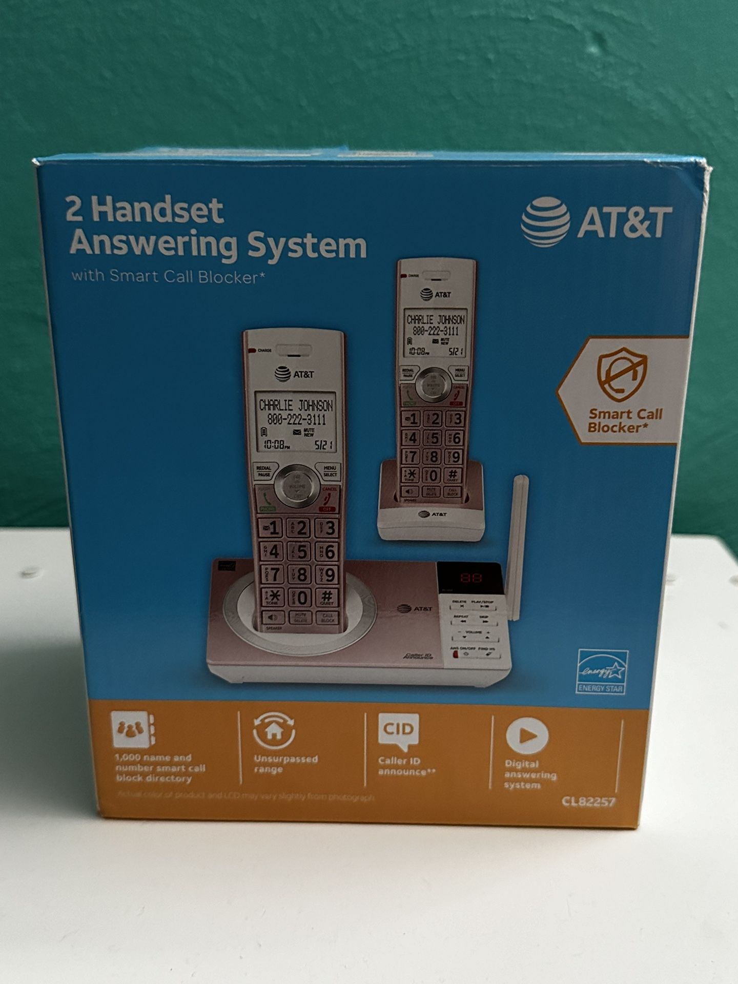 AT&T 2 Handset Answering System