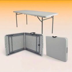 6-ft folding dining table