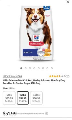 Food for dogs
