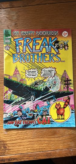 Freak Brothers comics and Urban Paradise