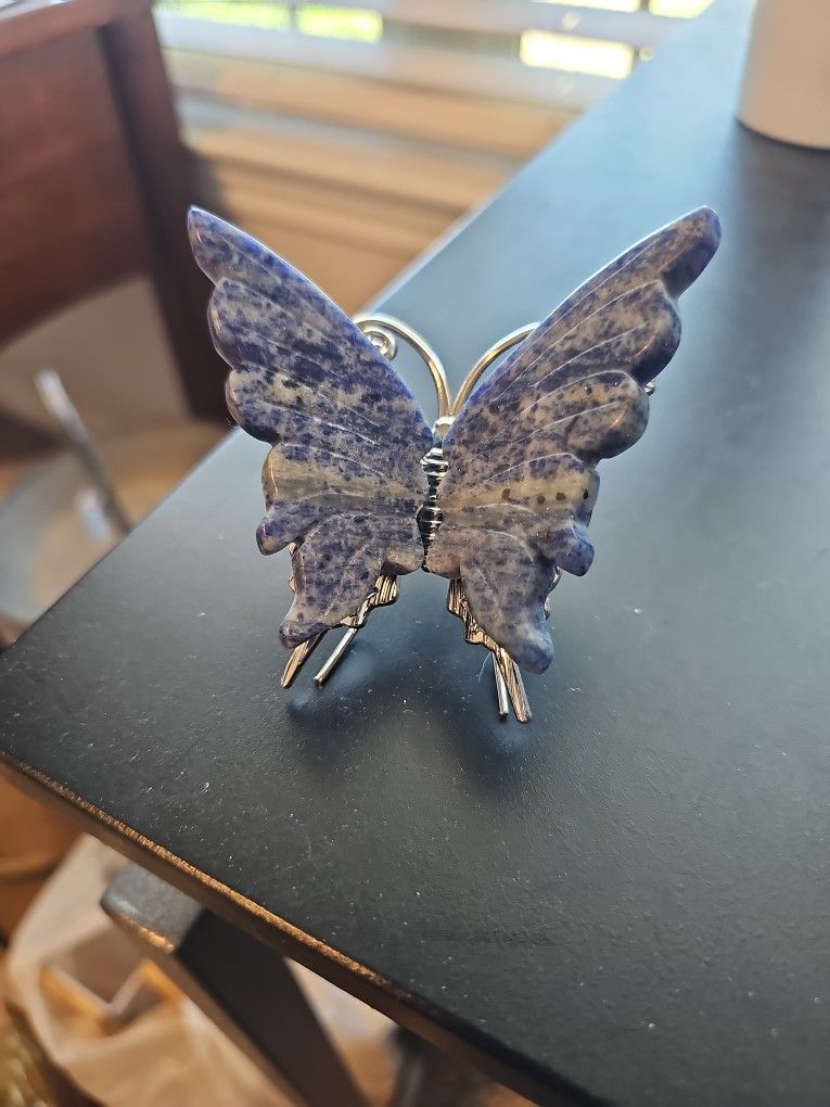 Sodalite Butterfly 