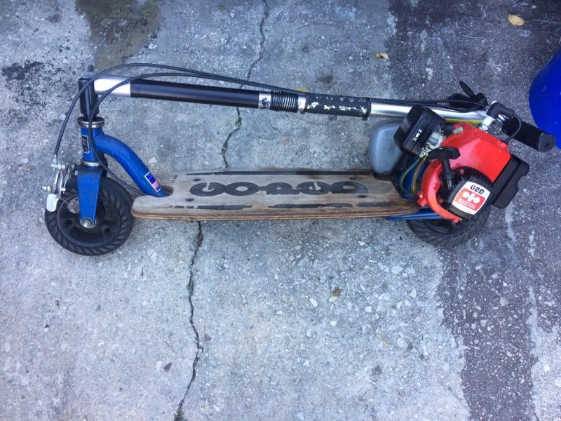 Goped Go Ped Gas Scooter