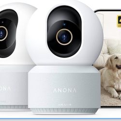 Anona 4K UHD Indoor Camera (2!Pack)