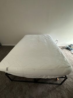 Full sized bed and bed frame