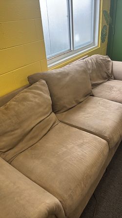 Brown couch