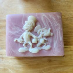 Vintage Soapstone Disney Trinket Bos