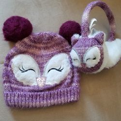AdorableHat And Earmuff Set