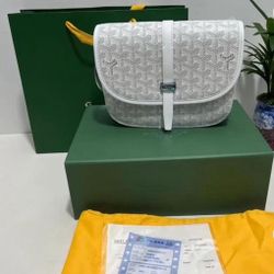 goyard bag white 