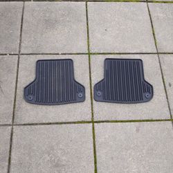 OEM Audi A3 All-Weather Mats - Rear