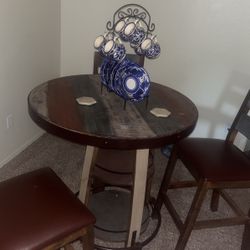 Kitchen Round Table High Tops New 
