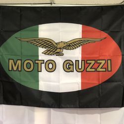 Moto Guzzi Wall Flag (3’x5’)