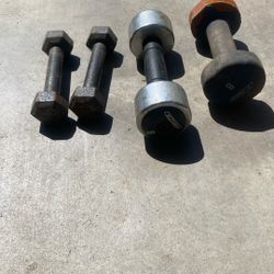 2x 8lb 2x 3lb Dumbbells 