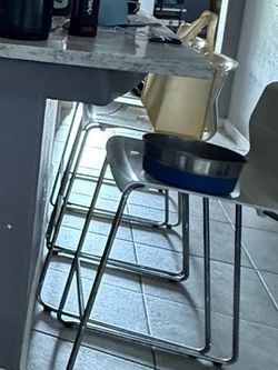 High Back Metal Bar Stool