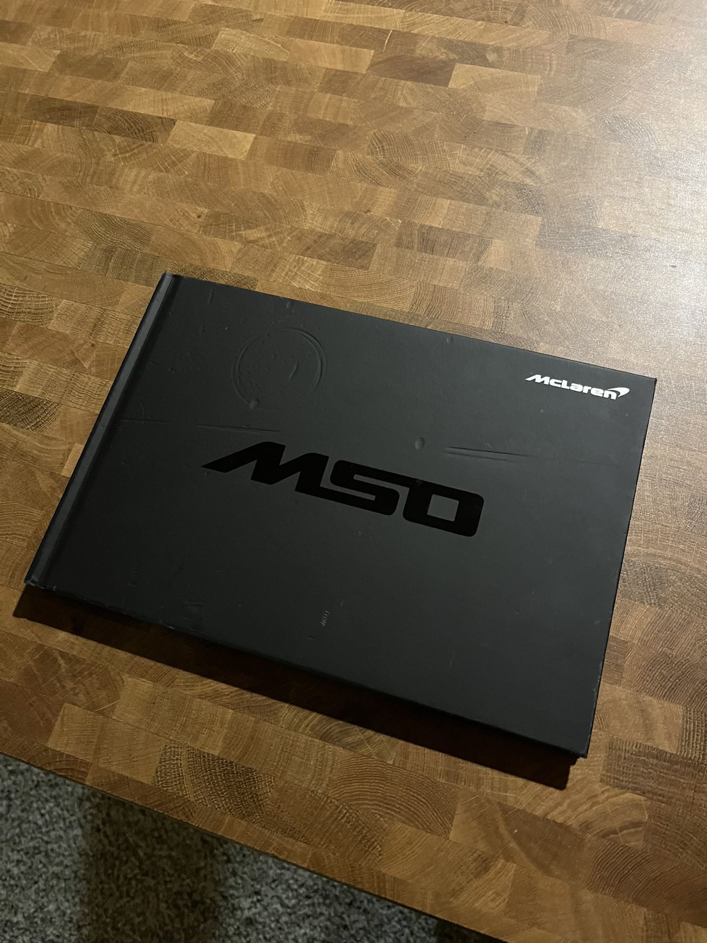 McLaren Special Operations (MSO) Book