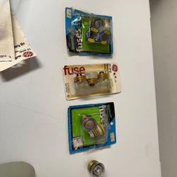 9 Glass Screw In Type Electricial Fuses 3-Trom 15 Amp TypecTL 3 GEC20 Amp Time Delay Fuses 3-20Amp 1-25 Amp Fuses