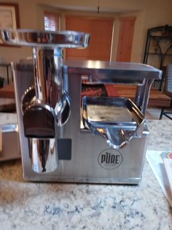 Pure Juicer Two Stage Juicer & Press!