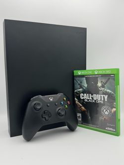 MICROSOFT XBOX ONE X 1TB GAME CONSOLE USED