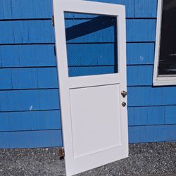 Wood Door 36x79 w/ Window