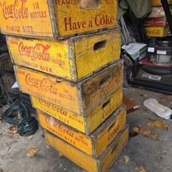Vintage Coca Cola Bottle Crate 10