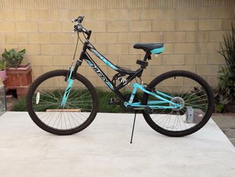 Huffy Mountain Bike Black and Teal