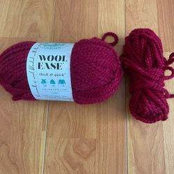 Lion Brand Yarns Wool Ease - Cranberry