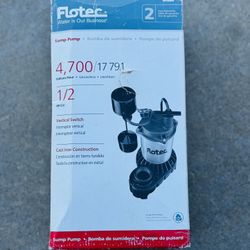 Pentair Flotec 1/2 HP 4700 gph Zinc Submersible Sump Pump