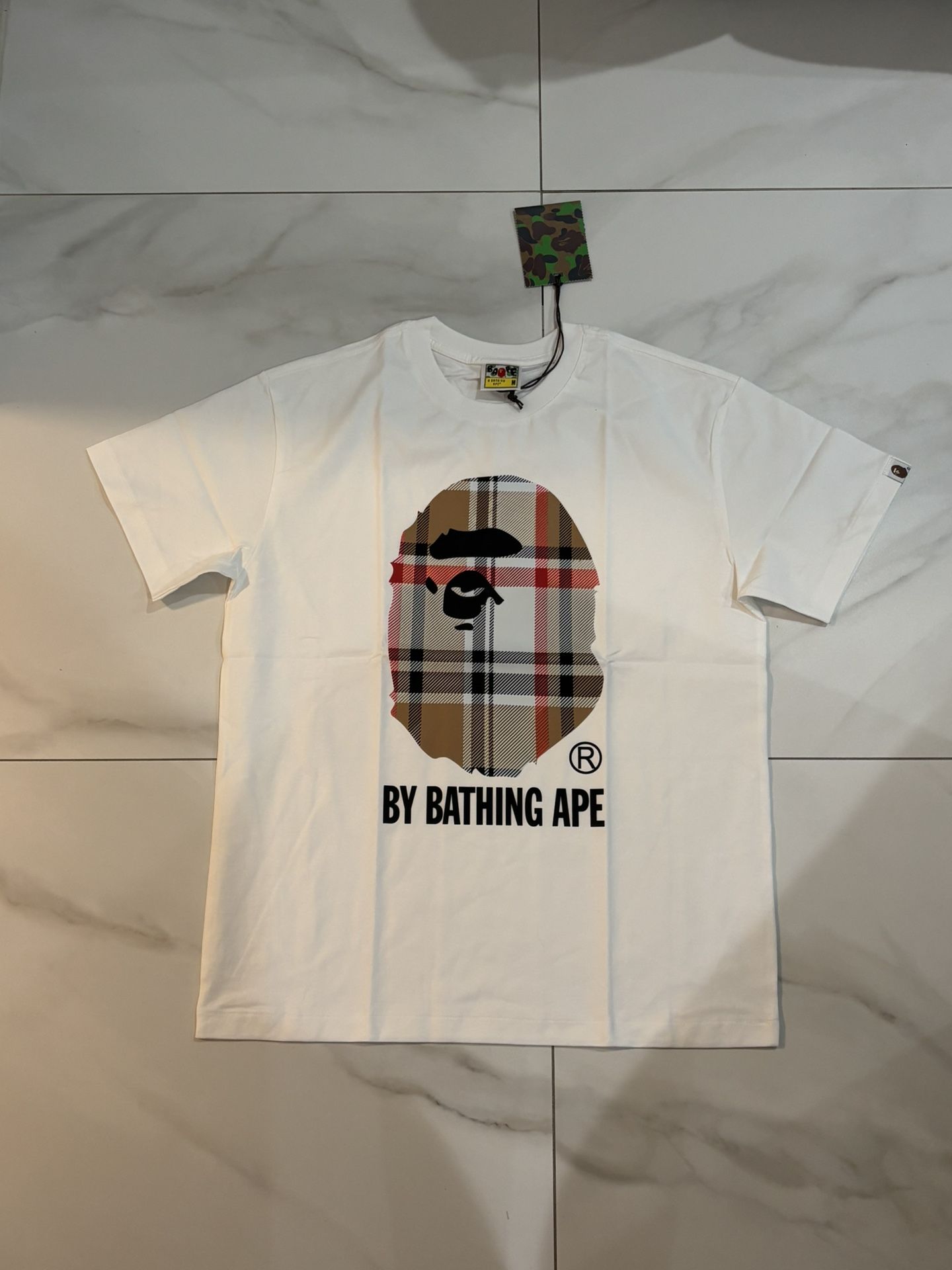 1:1 Burberry bape shirt Size M