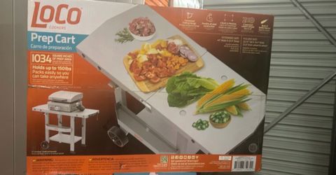 LoCo Cookers Prep Cart