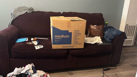 Full size couch with loveseat