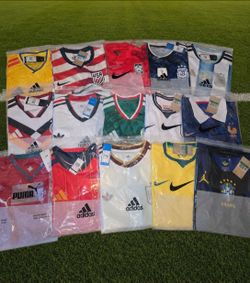 Soccer jerseys