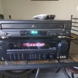 Kenwood Receiver W 5 Disc Player