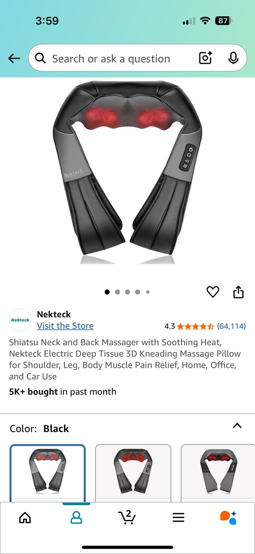 Nekteck Neck Massager