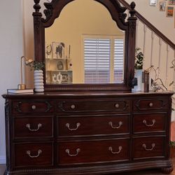 Refurbished Oversized 9-Drawer Dresser