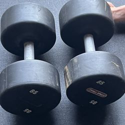 85lb Dumbbells 