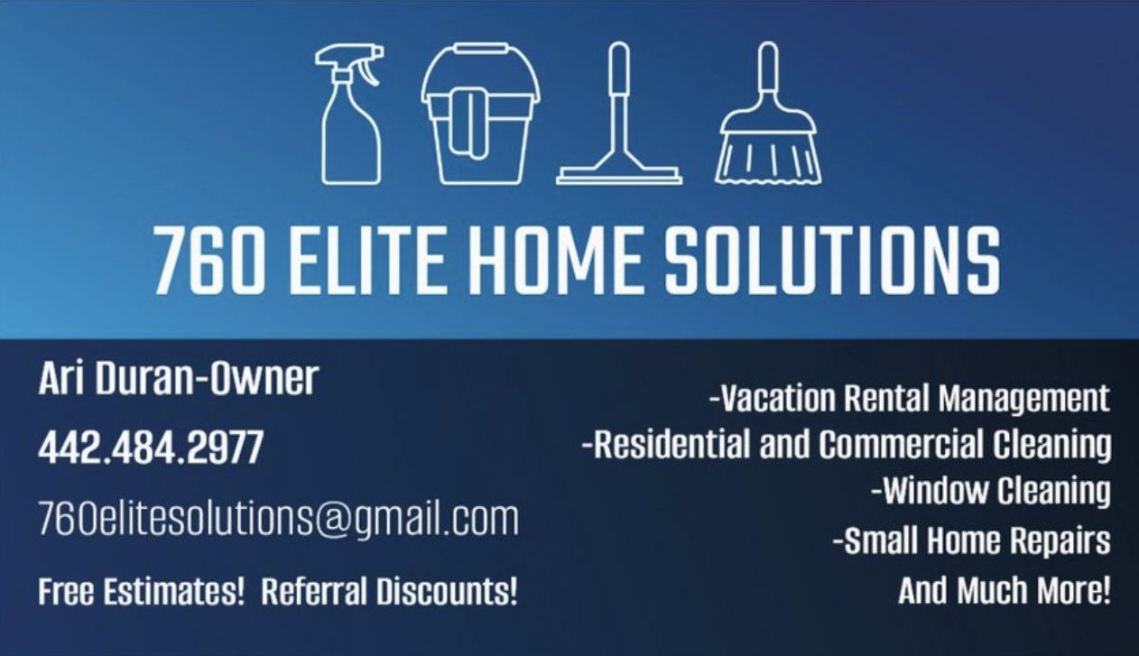 RESIDENTIAL CLEANING SERVICE. Reliable and detail orientated!