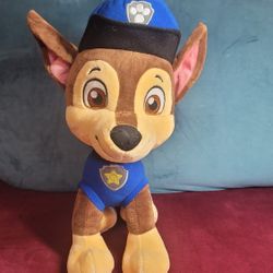  Paw Patrol Chase  Nickelodeon 16" Police Dog Stuffed Animal Plush